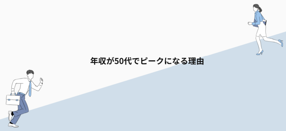 年収が50代でピークになる理由