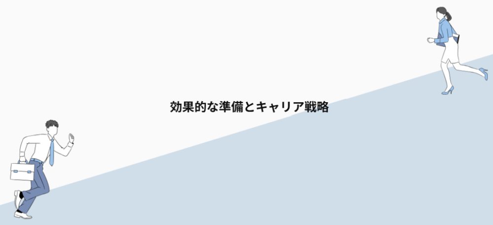 効果的な準備とキャリア戦略