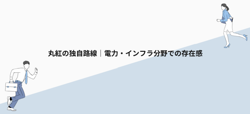 丸紅の独自路線|電力・インフラ分野での存在感