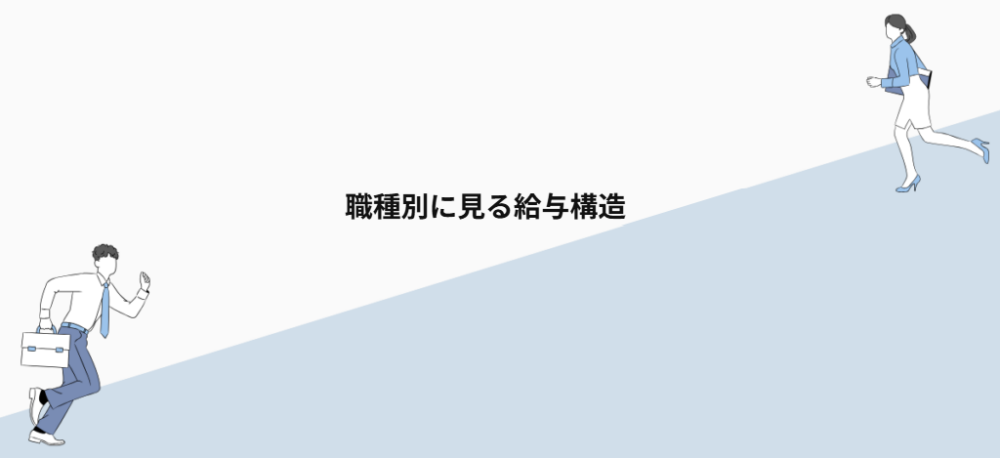 職種別に見る給与構造